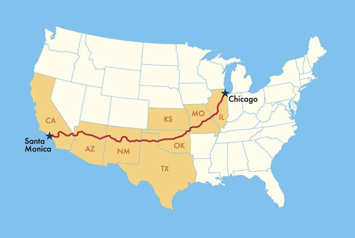 Forbes's tweet photo. Everything You Need To Know About Route 66 As It Celebrates Its 100th Birthday https://t.co/jNU3QkxLIU
Photo: Getty Images https://t.co/E9a6fJWqZo