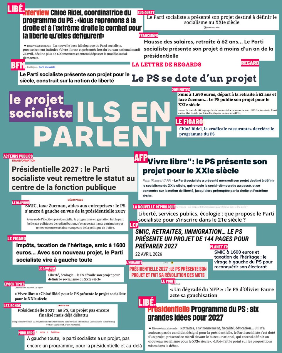 Parti socialiste tweet media