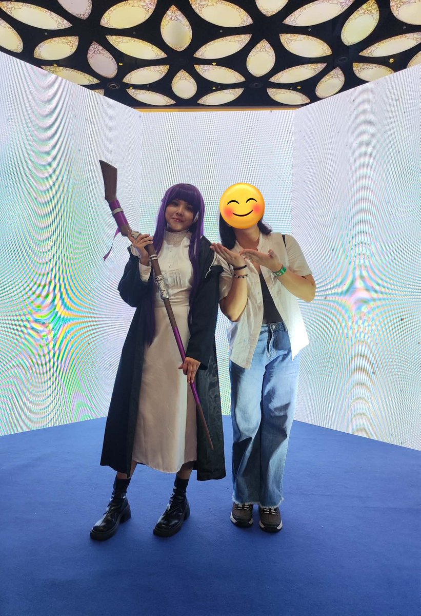 noomboon29's tweet photo. 🩵✨🌕

#otakupopfes #FrierenBeyondJourneysEnd https://t.co/VGsTTyoK5C