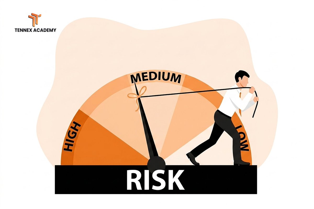 Tennexacademy's tweet photo. Before you start trading, understand this:

Trading is not about making money.
It’s about managing risk.

If you can’t control your losses,
you won’t keep your profits.

Most beginners lose because they: 
• Risk too much
• Trade without a plan
• Chase quick money https://t.co/u65bHLVRnD