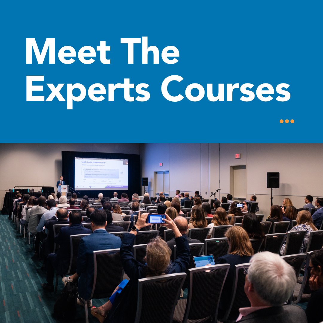 attendWOC's tweet image. Introducing Meet the Experts (MTE) Courses - highly interactive, discussion-led sessions designed to bring you closer to the clinicians shaping today’s practice.

Explore the courses and plan your experience: tinyurl.com/yt4esdkr

#Ophthalmology #ProfessionalDevelopment