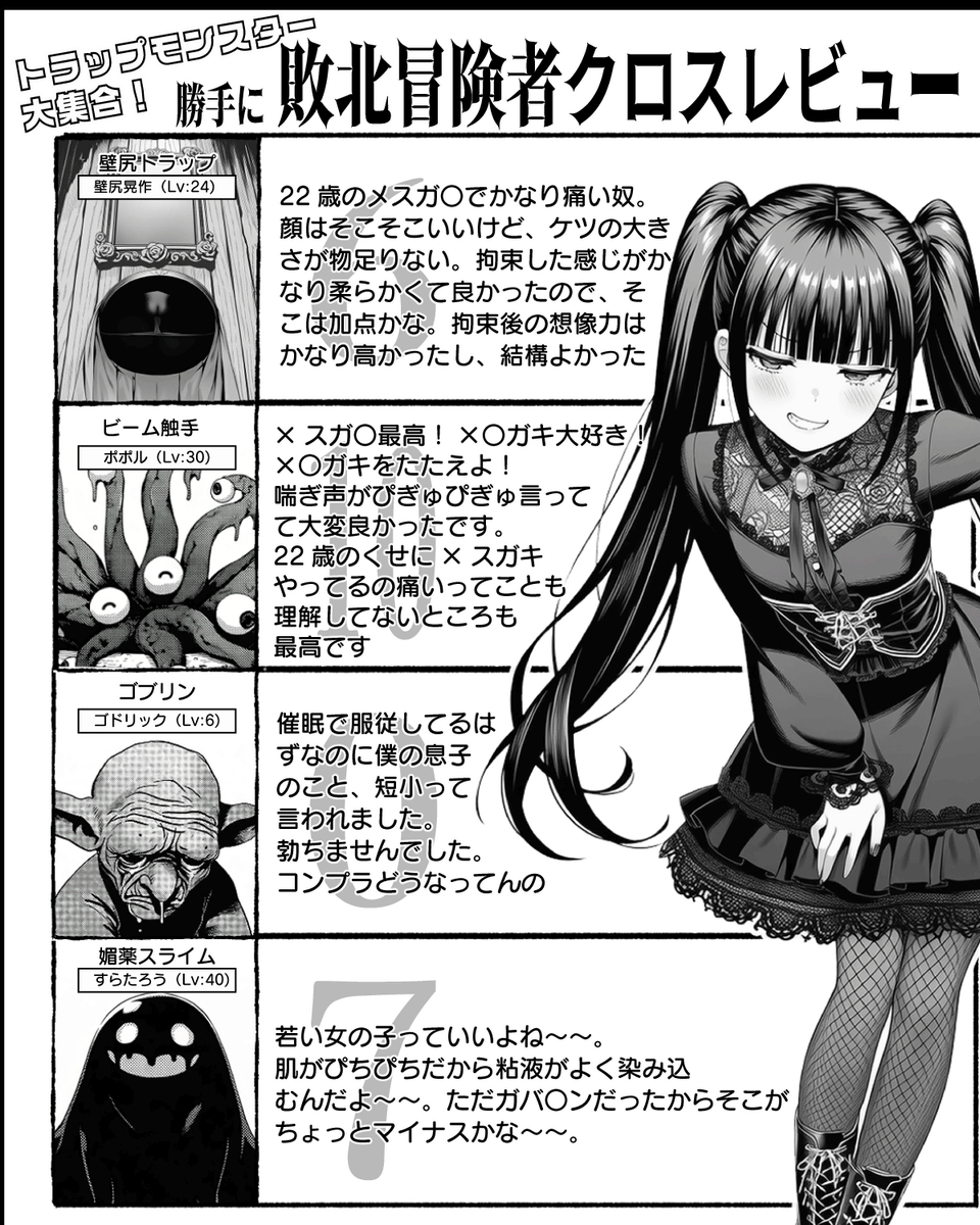Sammi07481795's tweet photo. ダンジョン従業員たちの意見　0/4 https://t.co/9ixXwBkFs7