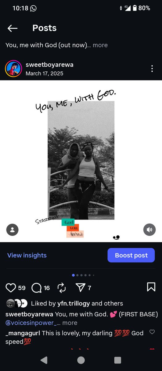 BeingArewa's tweet photo. I had to start afresh after years of hardwork. 
Please help this stranger get to 1k Spotify followers or support the music however you can, even a repost would go a long way.🙏

https://t.co/UJM4C4sVFd

https://t.co/gwbingG02Z https://t.co/pZU5cmcrr5