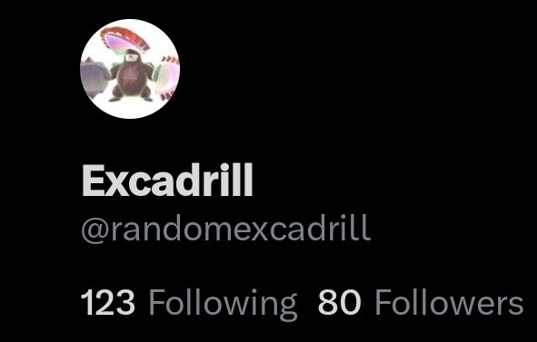 Excadrill tweet media