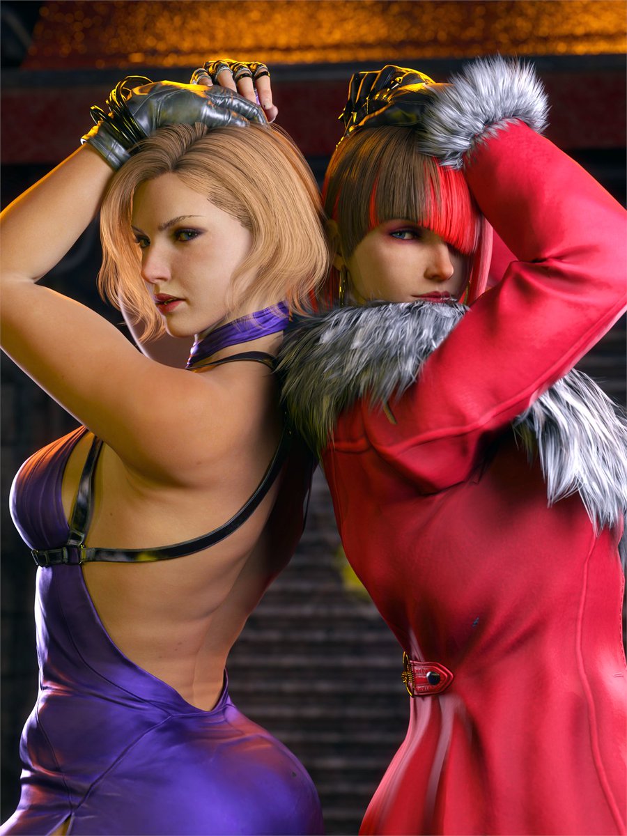Word2_doc's tweet photo. Back to back
#NinaWilliams #AnnaWilliams #Tekken8 https://t.co/g2FjVY8cov