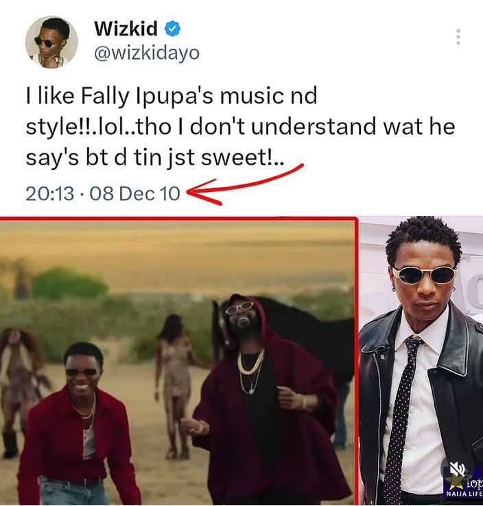 Ebonyideal007's tweet photo. Real recognize real. Wizkid has always been that guy,giving flowers and drawing inspiration beyond borders. From vibing to Fally Ipupa to shaping his own sound, that openness is part of what makes his creativity timeless. When you respect other artists’ craft, it only elevates yours. Biggest indeed ❤️🦅