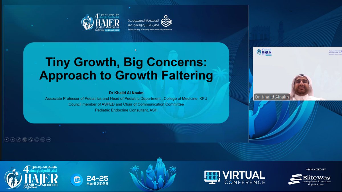 ConferenceHajer's tweet photo. Happening now from HAJER2026 highlights:
Women’s Health &amp; Well Baby Care session covering postpartum care, life course women’s health, efficient well baby visits, and growth faltering. https://t.co/ONwp8uPHOA