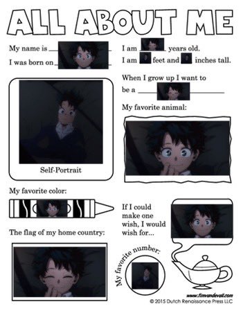 daily izuku tweet media