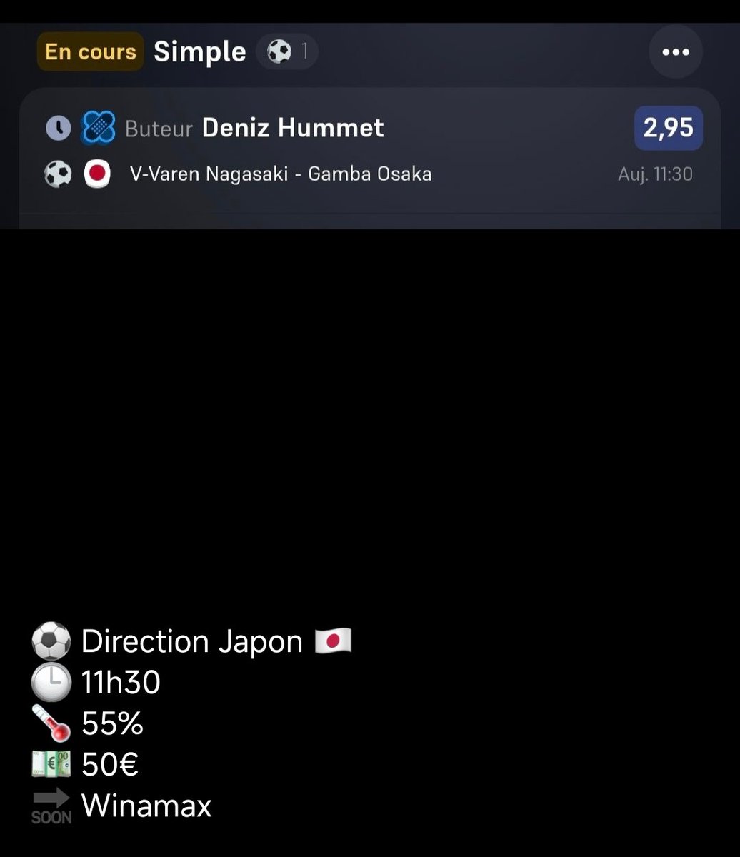 Mic57600's tweet photo. #TeamParieur
#TeamParieurs 
#ParionsSport
#Winamax
#Unibet
RT/❤️ si tu suis !
Mon Télégram 100% gratuit sur ma bio https://t.co/JsHonrbkh0