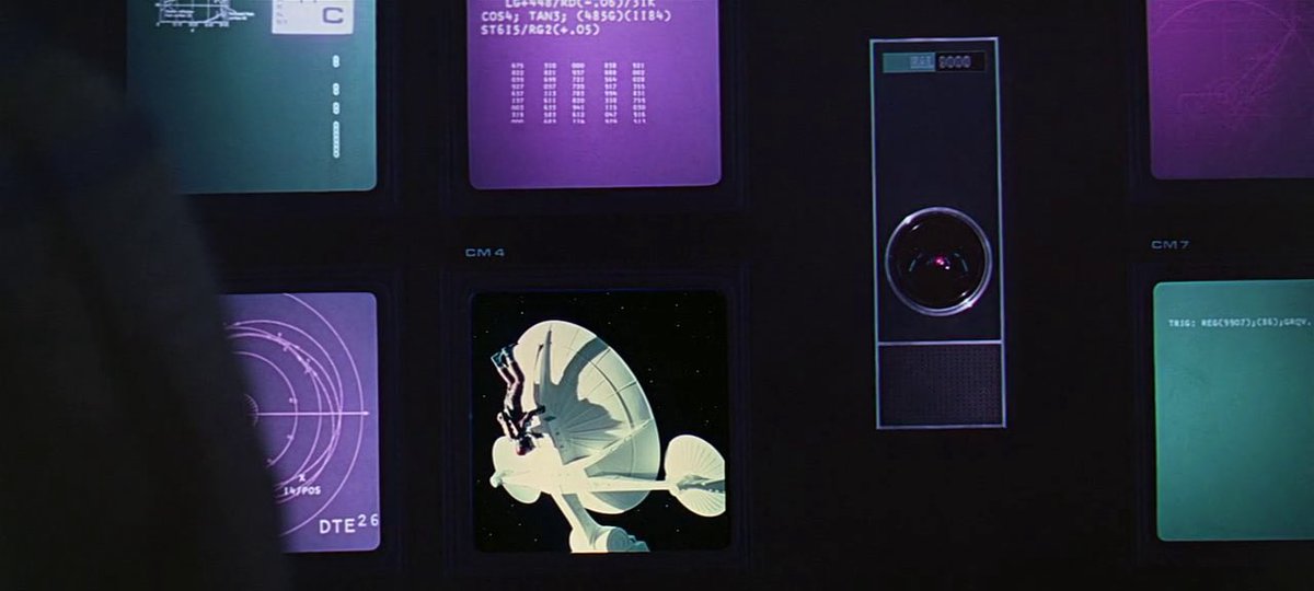 Interfaces in 2001: A Space Odyssey (1968)