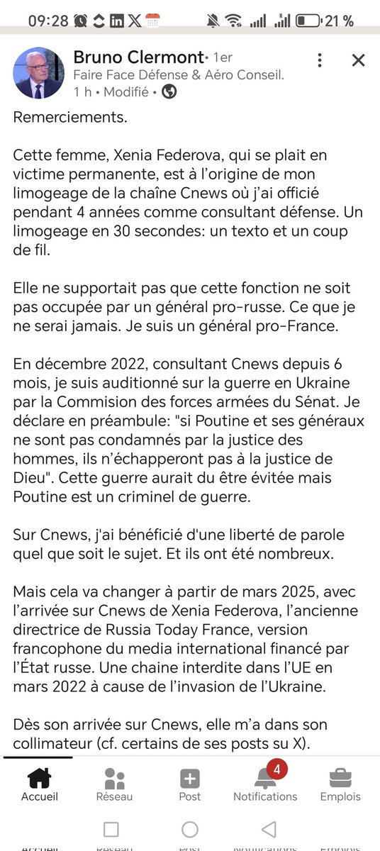 YvanDorier's tweet photo. @CNEWS On comprend maintenant que cette "journaliste" est une pro-russe de RT France ? Après le limogeage du général Clermont, le départ de Sonia Mabrouk, vous recrutez de pro-russes RT ? Vous dépassez les bornes et perdez vos soutiens ! https://t.co/V36h7Wr9r7