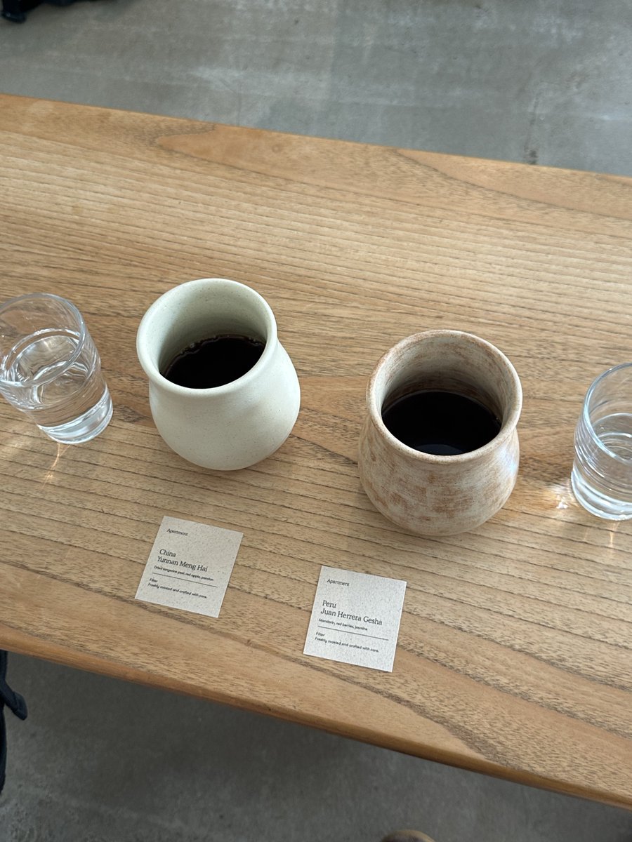 eaterypoint's tweet photo. apartment coffee ☕️ https://t.co/Bj0Se2O62M
