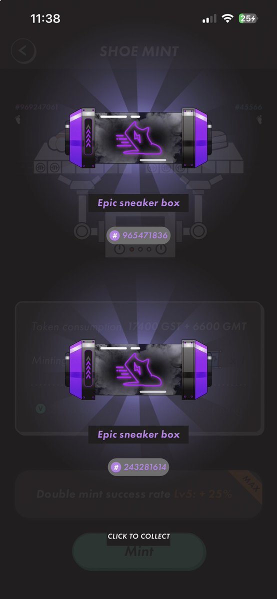 iuriibetin's tweet image. #STEPN #epic #mint 
👀🙌