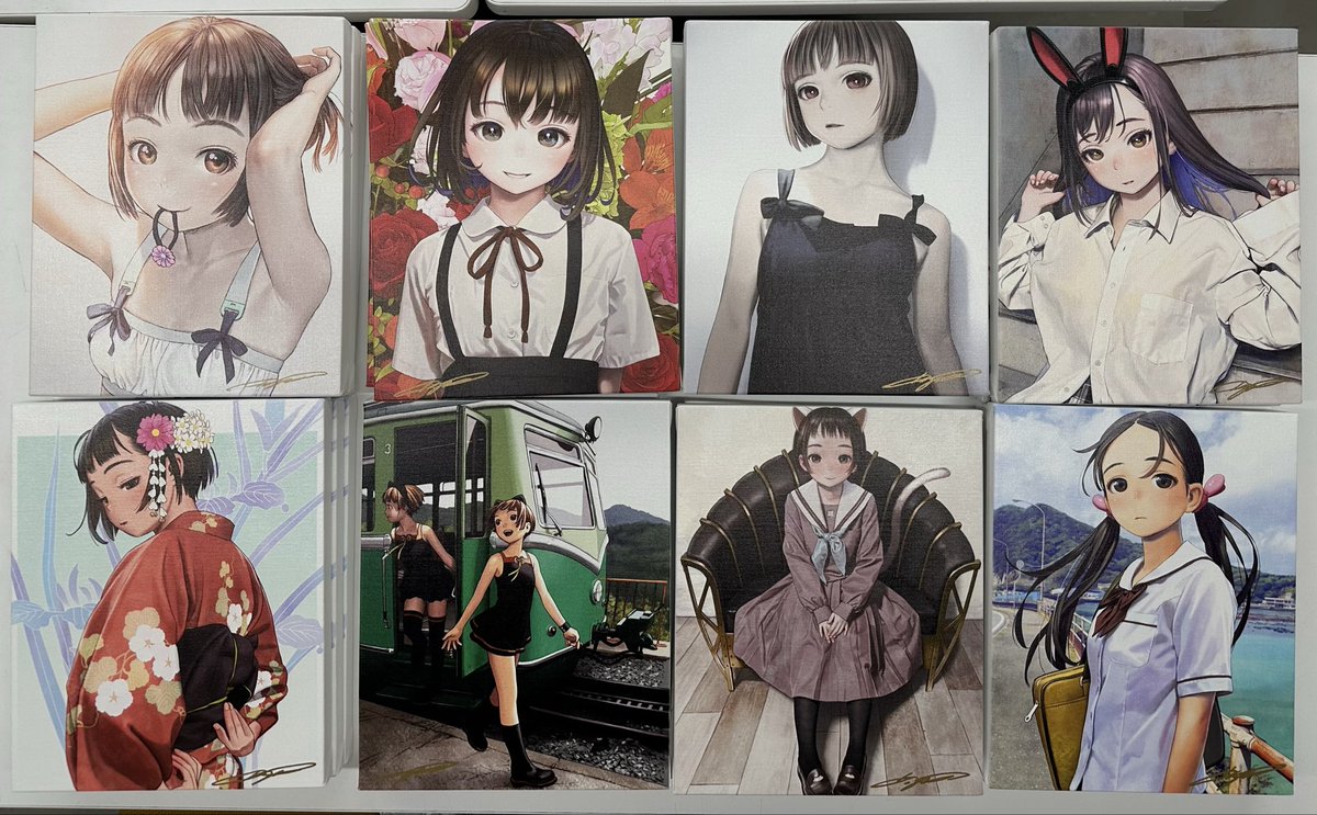 村田蓮爾 先生 村田蓮爾 POP UP SHOP 京都 設営中。 5月2日のサイン会