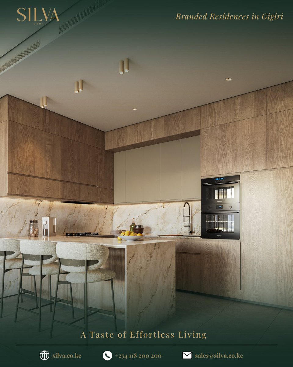 Silvagigiri's tweet image. A taste of effortless living 🍽️✨
Where every detail is designed for comfort, flow, and quiet luxury. This is more than a kitchen—it’s where everyday moments feel beautifully elevated.

#SilvaLiving #EffortlessLiving #ModernKitchen #LuxuryLiving #InteriorDesign #KitchenInspo
