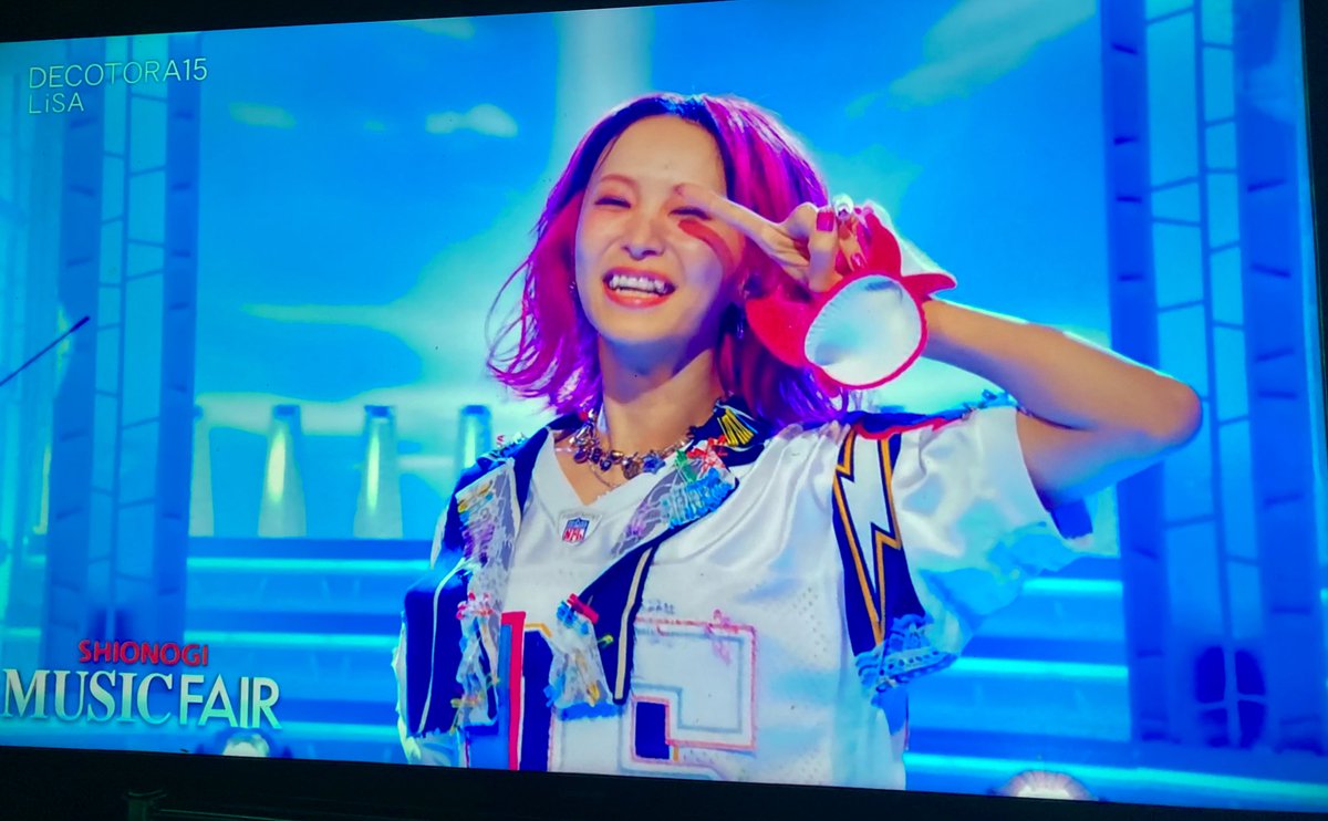 LiSAちゃんMフェアよかったー☺️ #MUSICFAIR #ミュージックフェア