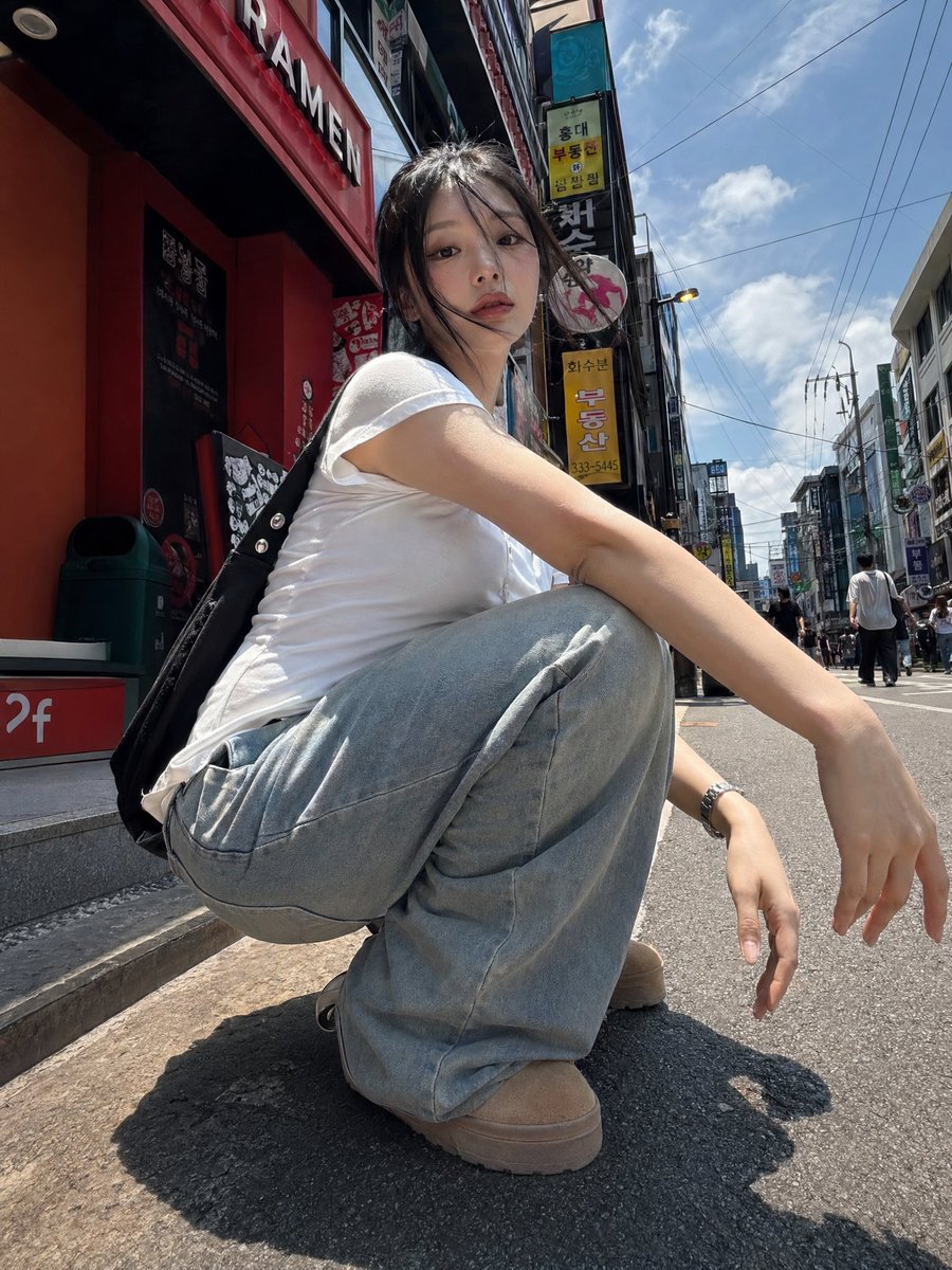 Korean Girl Street Photography