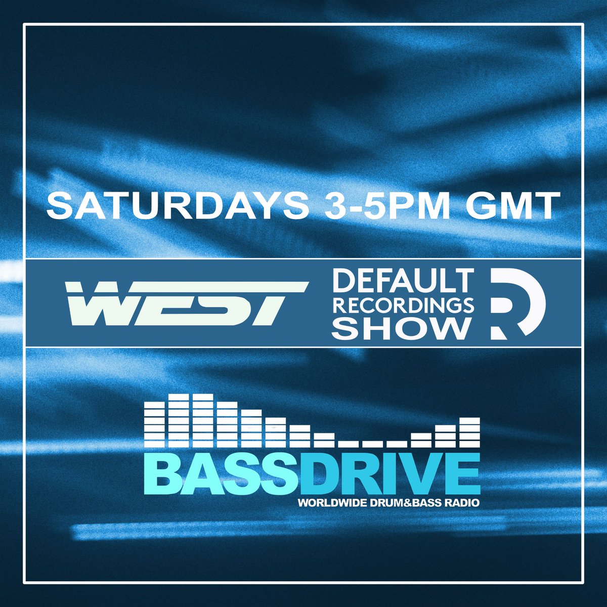DefaultRec's tweet photo. Catch @WEST_DNB LIVE today Saturday 3-5pm GMT on the mighty @bassdrive with the @DefaultRec Show 🎵🎶🔥

https://t.co/S5atmXaTeX @bassdriveradio

Chat / Discord Kru: https://t.co/VNr0l0bJTf

Popup Player: https://t.co/EmOCJOCCbt https://t.co/P6pFkDMF7u