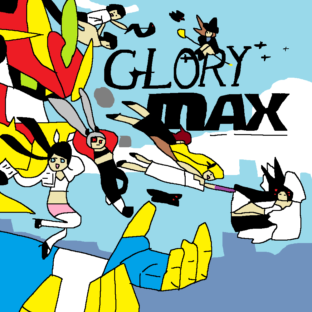 例の曲の公式音源が出るまで待機になる予定だから色々な曲のジャケット描いてるよ