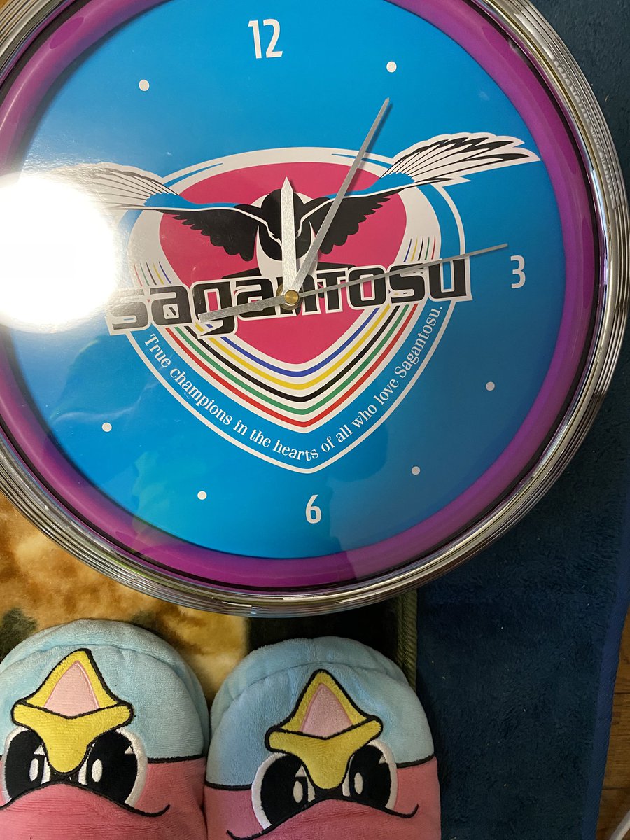 サガン鳥栖の売り上げに貢献してきた これをチャリで持って帰った私の