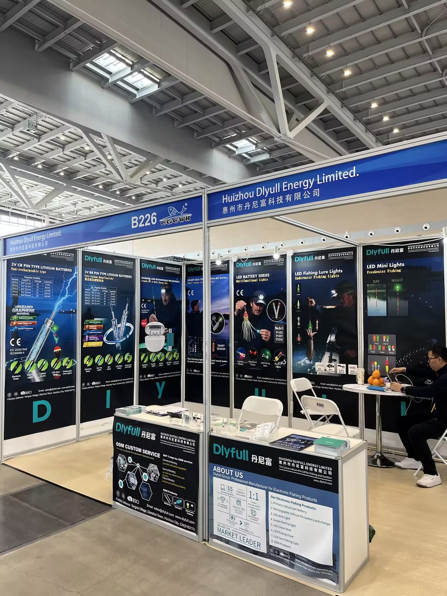 TinaFeng_Bling's tweet image. Are you there? 🙈 🙈 
CGC EXPO (Weihai Spring Fishing Tackle Exhibition)
Date: 25th ~27th April
Booth No：B226 (E5 Hall)
Add：Weihai International Economic and Trade Exchange Center
#Fish float battery #Rod tip light #Night fishing indicator