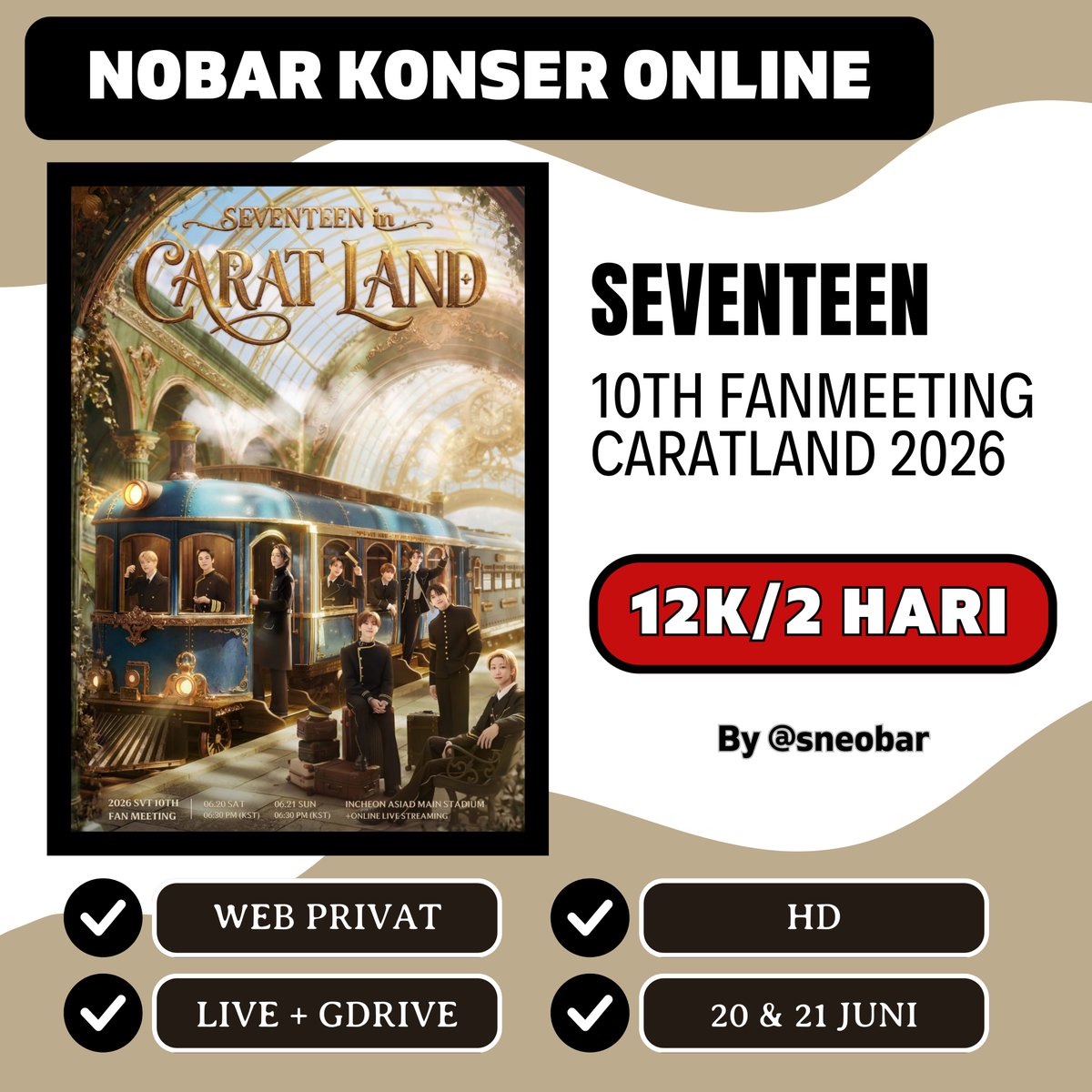 SNEOBAR ~ Sharing Nobar Online tweet media