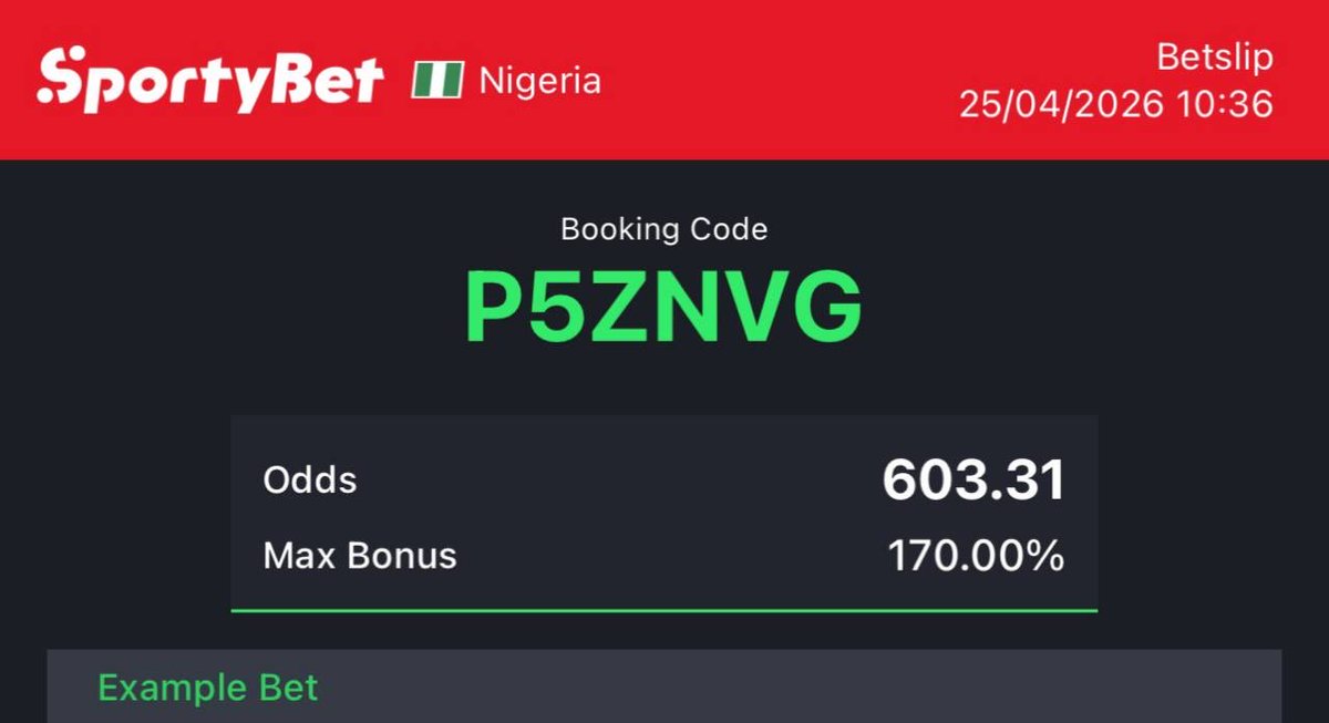 tips_yankee's tweet photo. 600+ odds
Code- P5ZNVG
Join Link- https://t.co/ErMjRytfAK https://t.co/KxgOuXHUFu