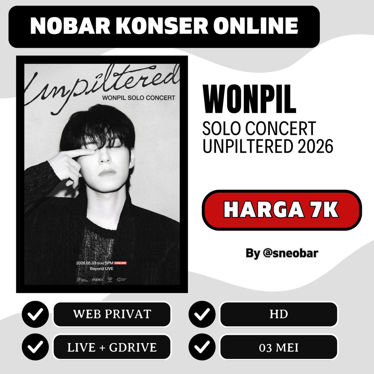SNEOBAR ~ Sharing Nobar Online tweet media