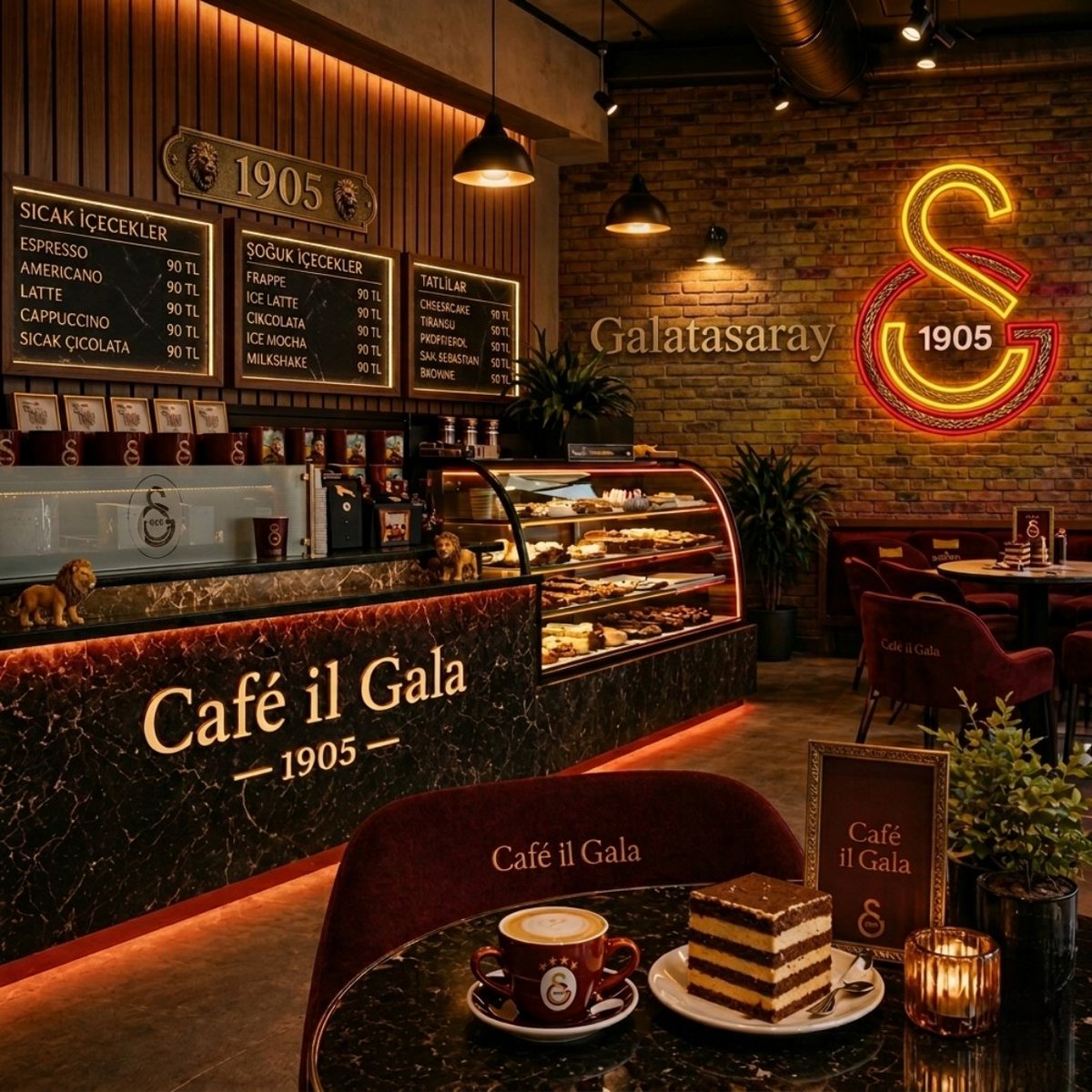 _vlknylmz's tweet photo. Galatasaray’ın açacağı kafe zincirinin adı "Café il Gala" oldu.

Nasıl sizce? https://t.co/rEbdmBfXmI