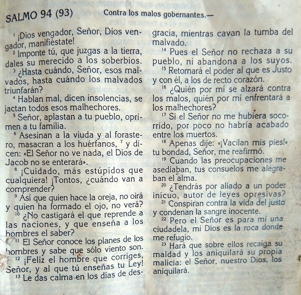 enriqfernandez7's tweet image. Contra los malos gobernantes.🔥✍️

Salmo 94. ☝️
#Caracas
#Venezuela