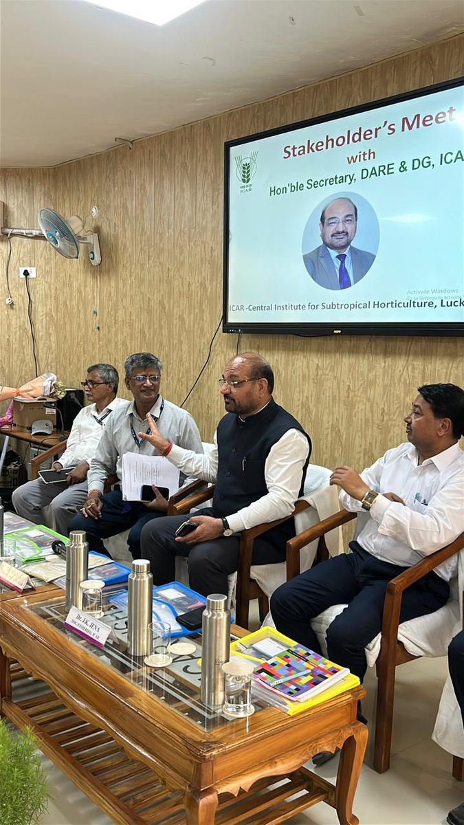 Indian Council of Agricultural Research. tweet media
