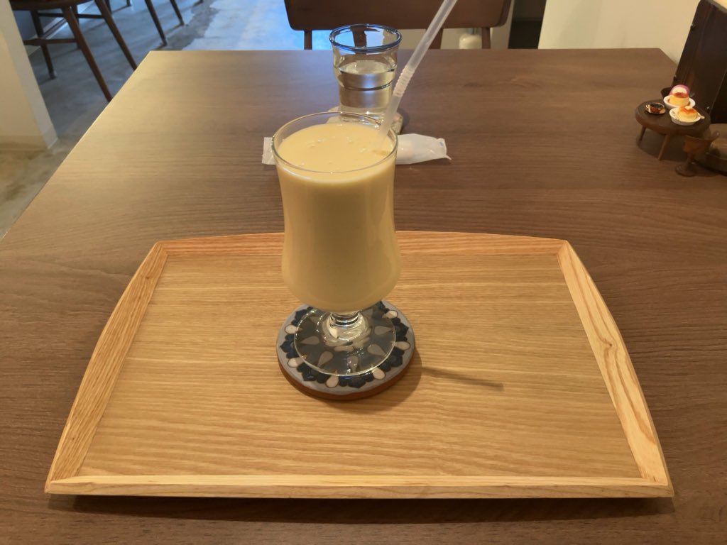 shichimi07's tweet image. タコパパカフェAtta🐙さんで今日は久々ミックスジュースをいただきました。 ＃垂水 ＃高丸 ＃カフェ ＃バー ＃喫茶店