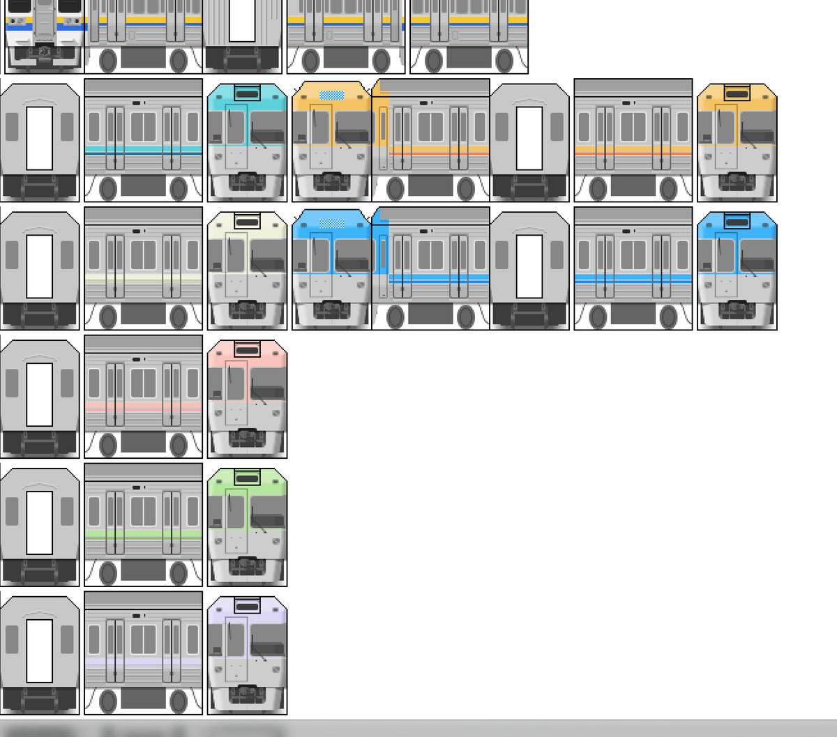 AzusaY183's tweet photo. レイヤー機能がないので気合でカラバリ
手作業5時間 https://t.co/felA2XwkSF