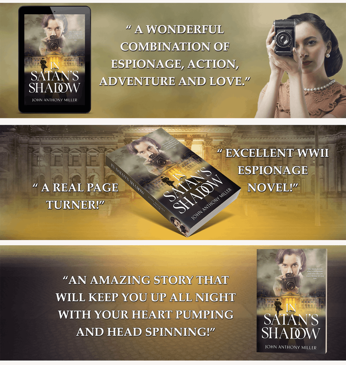 authorjamiller's tweet image. In Satan’s Shadow:
Berlin 1943: spies and lovers in Nazi Germany
#thriller #histfic #WWII
mybook.to/0migfDy