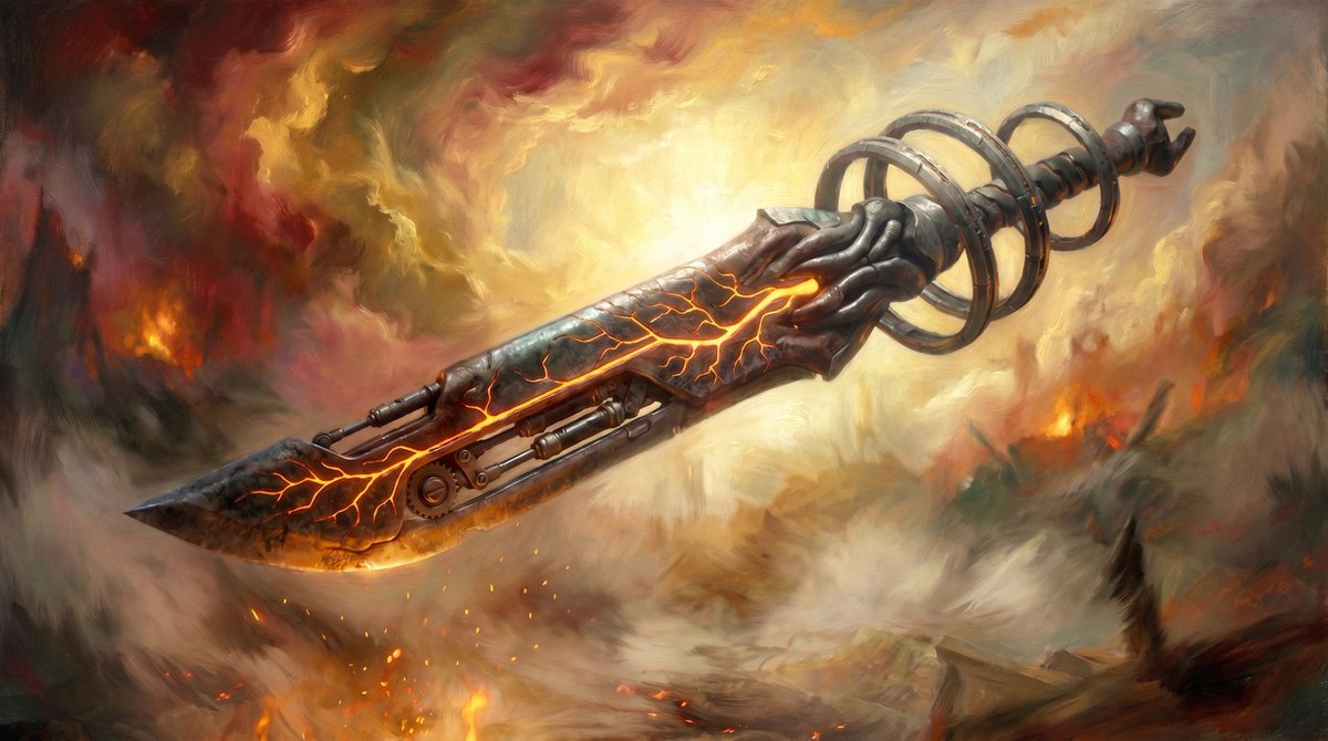 DarkartNao's tweet image. Sverd doesn't fight automatically.
It reads the battlefield.
Then it chooses where to strike — on its own.

《Autonomous Targeting System》

Turner's storm became the heat of computation.
Mucha's vines became indistinguishable from the neural network.
#biomechanical #AIart #myth