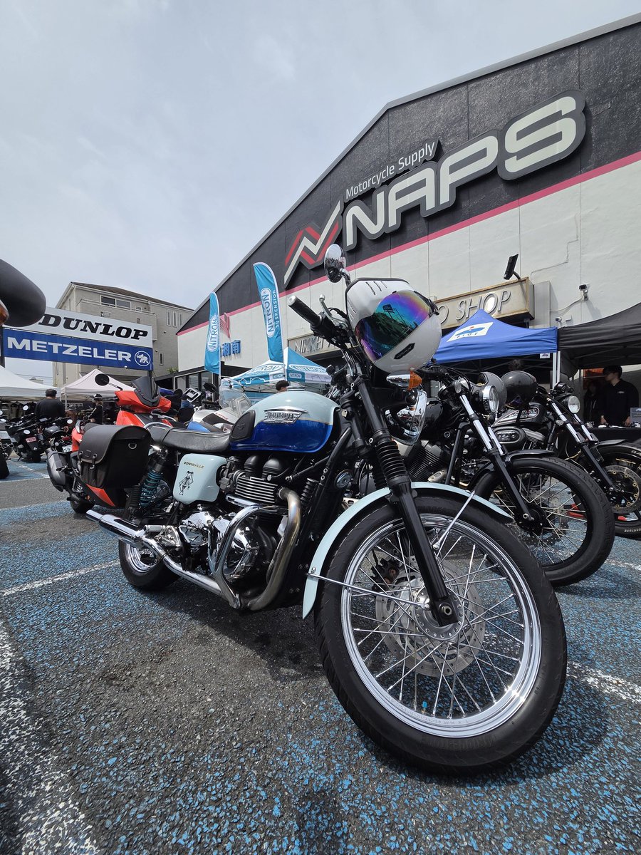 バイクメ~ン改め、バイク麺 tweet media