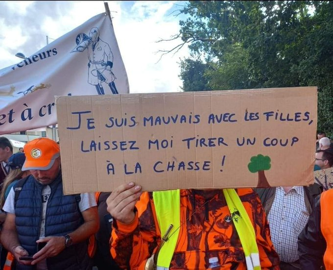 FrancAller_info's tweet image. Vous avez vraiment pris au sérieux ? 👀
C'était une vanne, hein.
#IlsSachentNousChassons 
#Chasse #Chasseurs 
#ChassePartage