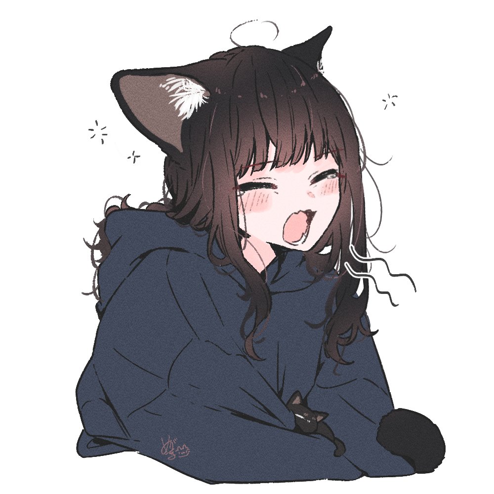 めがてる🐈‍⬛うちの黒猫、おんなのこ🐾発売中 tweet media