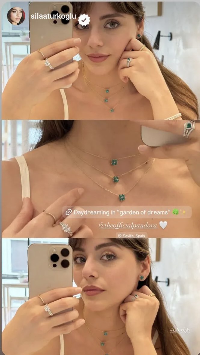 Kraliçemiz geldi hoş geldi pandorayla birlikte geldi çok güzel olduğun için çok yakışmış zümrüt gözlü güzellik #SılaTürkoğlu