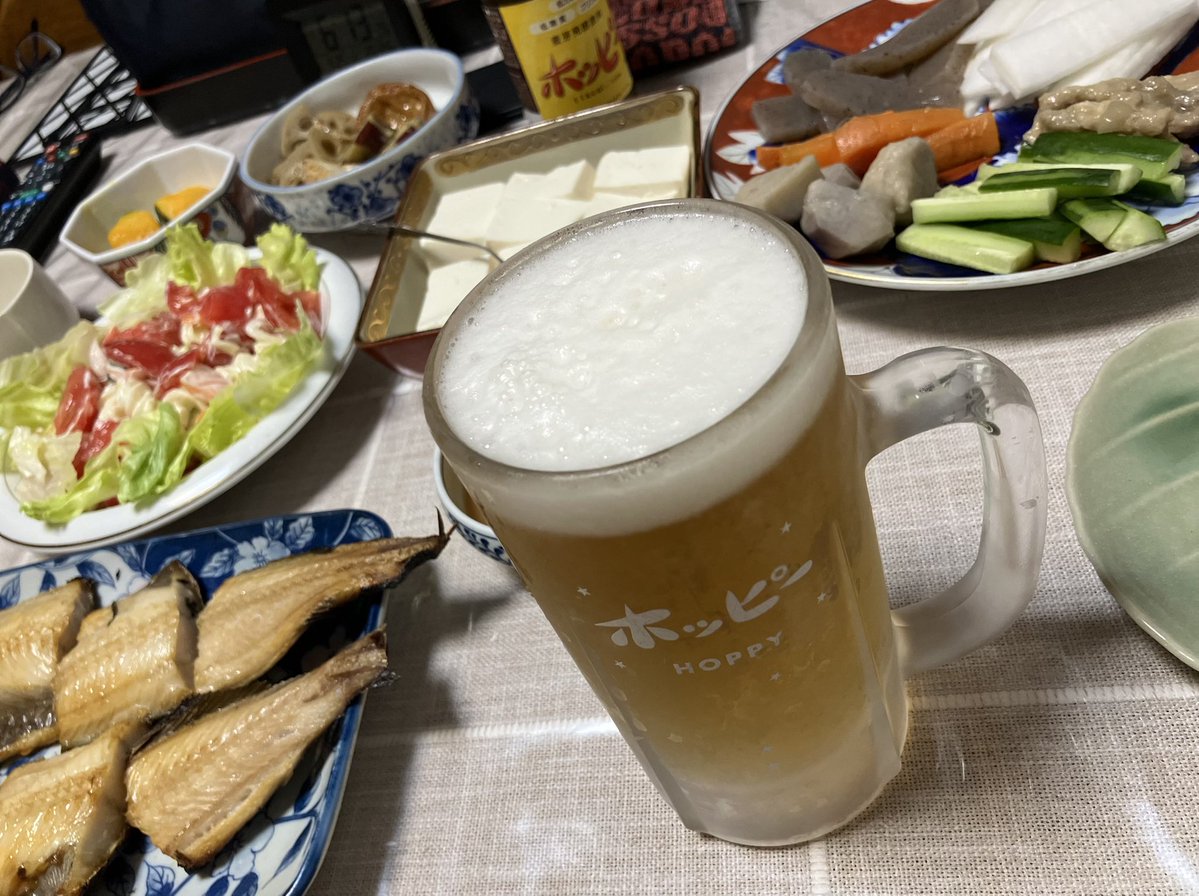 tacogimi's tweet image. ホッケなどでホッピーなう！ #Hoppy
