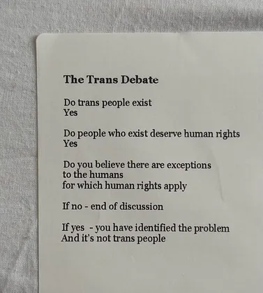 People with Inconvenient Truths about Transphobes tweet media