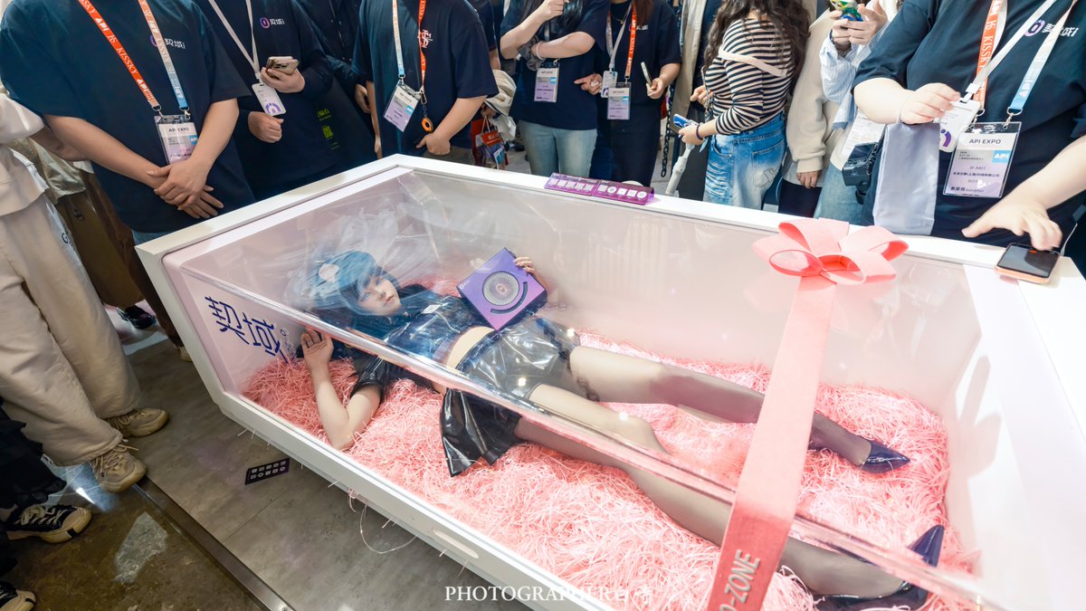 2026上海API
Model by @UrumiBunny 
Photo by @whiteplace_1 
exhibitor by 契域QIYU（小红书） https://t.co/BNlceDzq2F