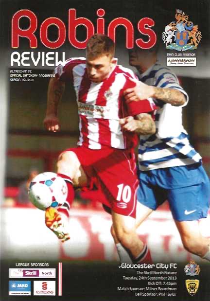 MDFootyProgs's tweet image. #Altrincham 2013/2014 Official #MatchdayProgrammes are available @ matchdayfootballprogrammes.com while stocks last with programmes from as little as £1 + postage #OfficialProgramme #FootballProgrammes #MDFootyProgs #FootballProgramme #MatchdayProgramme #Memorabilia