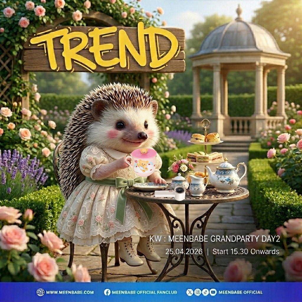 🦔 MeenBabe Official 🤍 tweet media