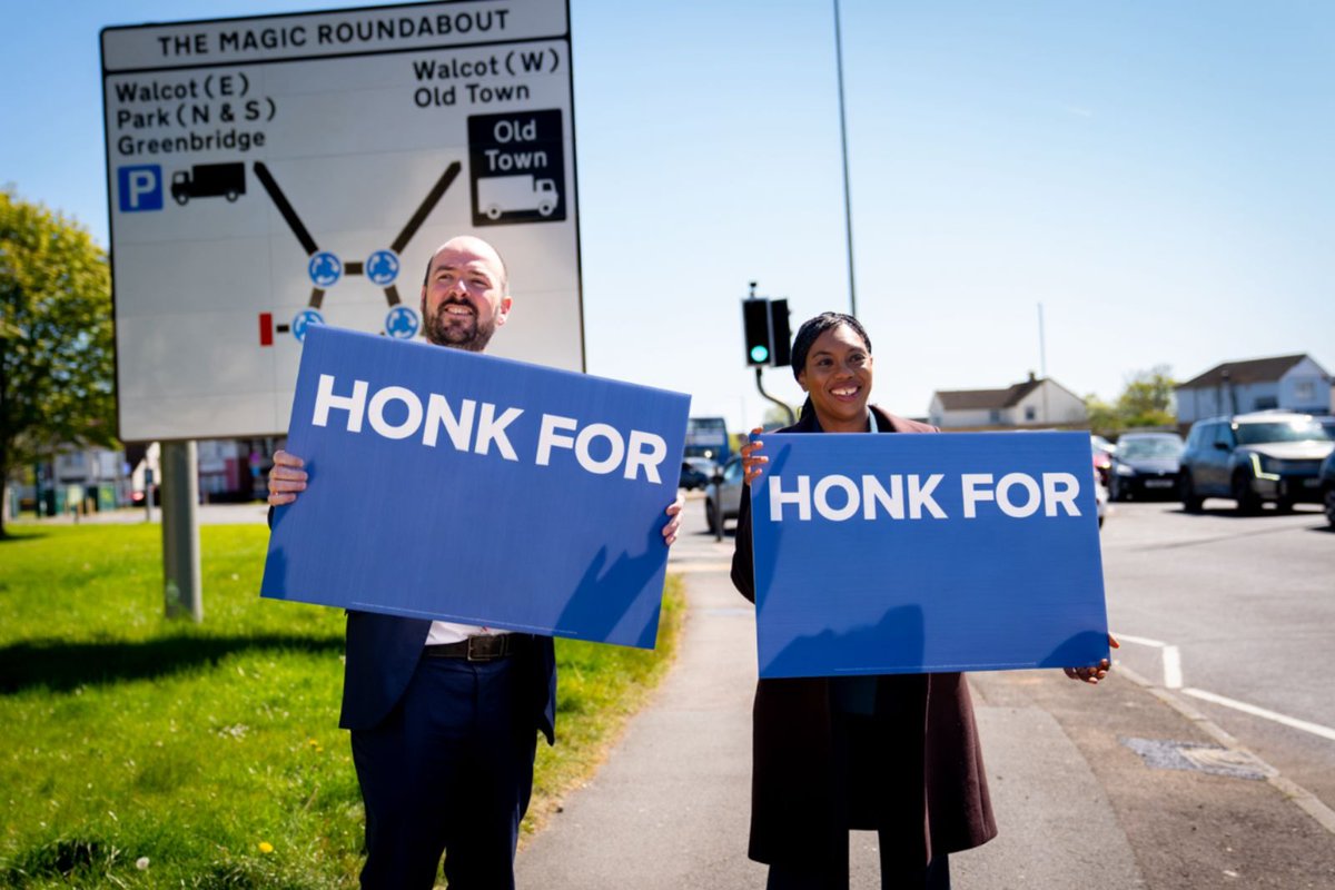 MittensOff's tweet image. Wrong answers only. Meanwhile at The Magic Roundabout - HONK FOR? #Tories #KemiBadenoch #RichardHolden