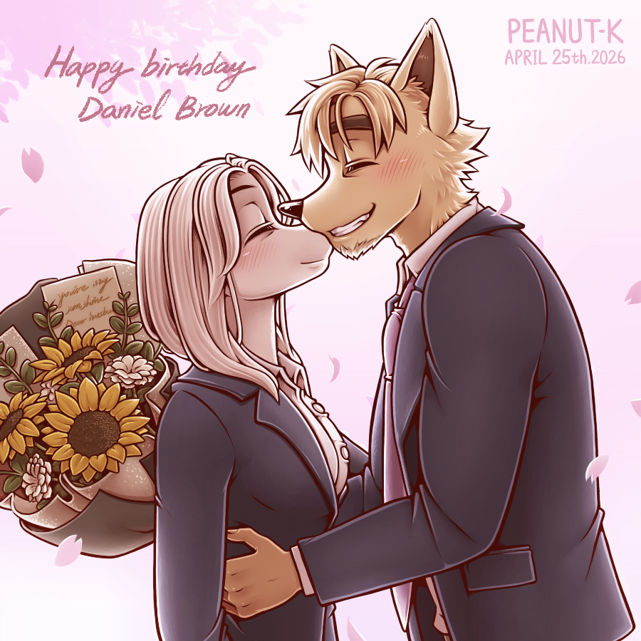 PeanutKArts's tweet photo. Our birthday boy!
#DanielxOlivia #OC #furry #ケモノ https://t.co/EWVKt9lPOl