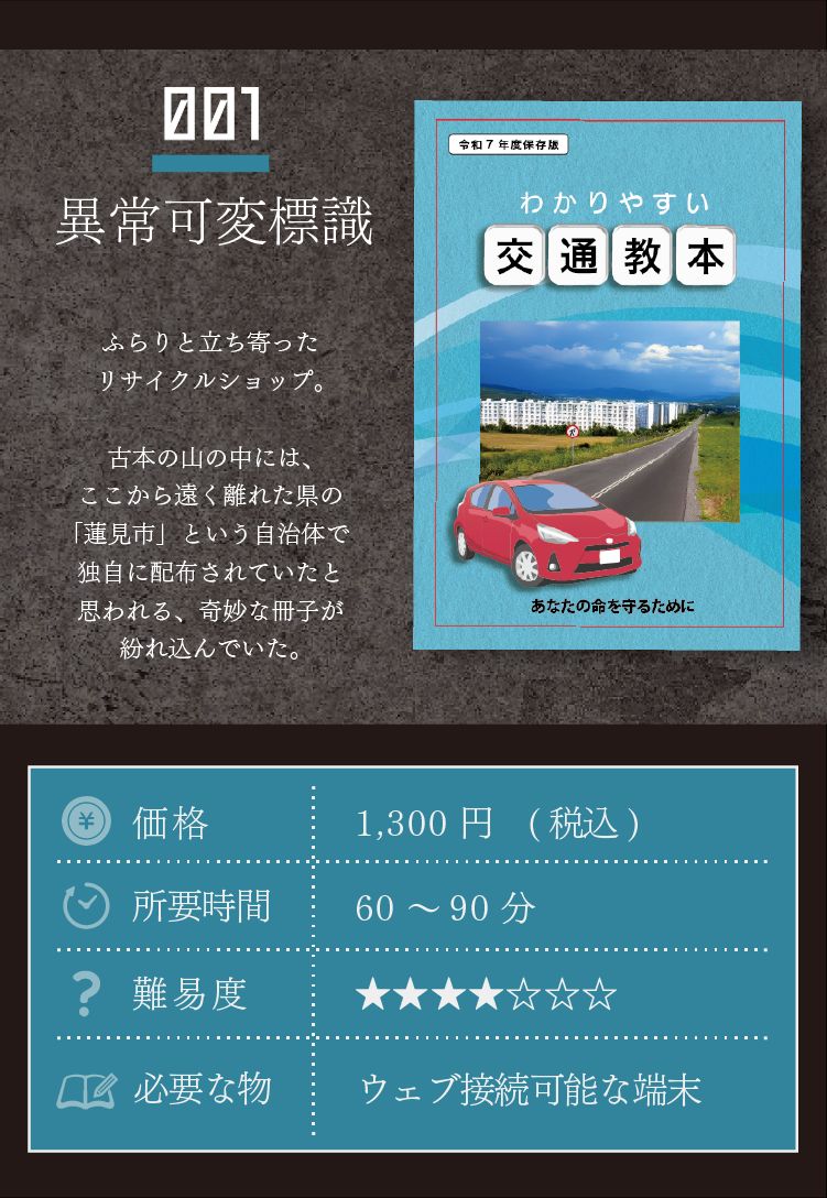 NoEscape-リアル体験脱出ゲーム- tweet media
