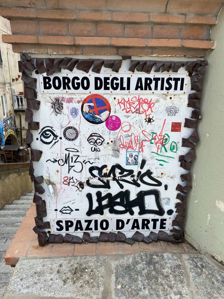 StickeringCom's tweet photo. 📍 Capoliveri, Italy

"The Layered Voices of Borgo degli Artisti"

Found on the streets. Archived forever.

🔗 https://t.co/mRRvLTxIXO

#StreetArt #StickerArt #UrbanArt https://t.co/xM3BqSDs70