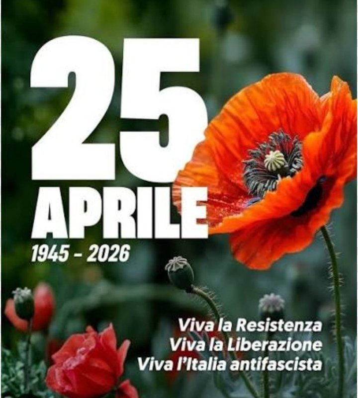 sarzanapartitod's tweet image. "#Repubblica è #Resistenza"
Nell'81° della #Liberazione dell'Italia dal nazifascismo commemoriamo i caduti per il riscatto civile e morale del nostro Paese, evviva il #25Aprile! 🏳️‍🌈🇮🇹🌹