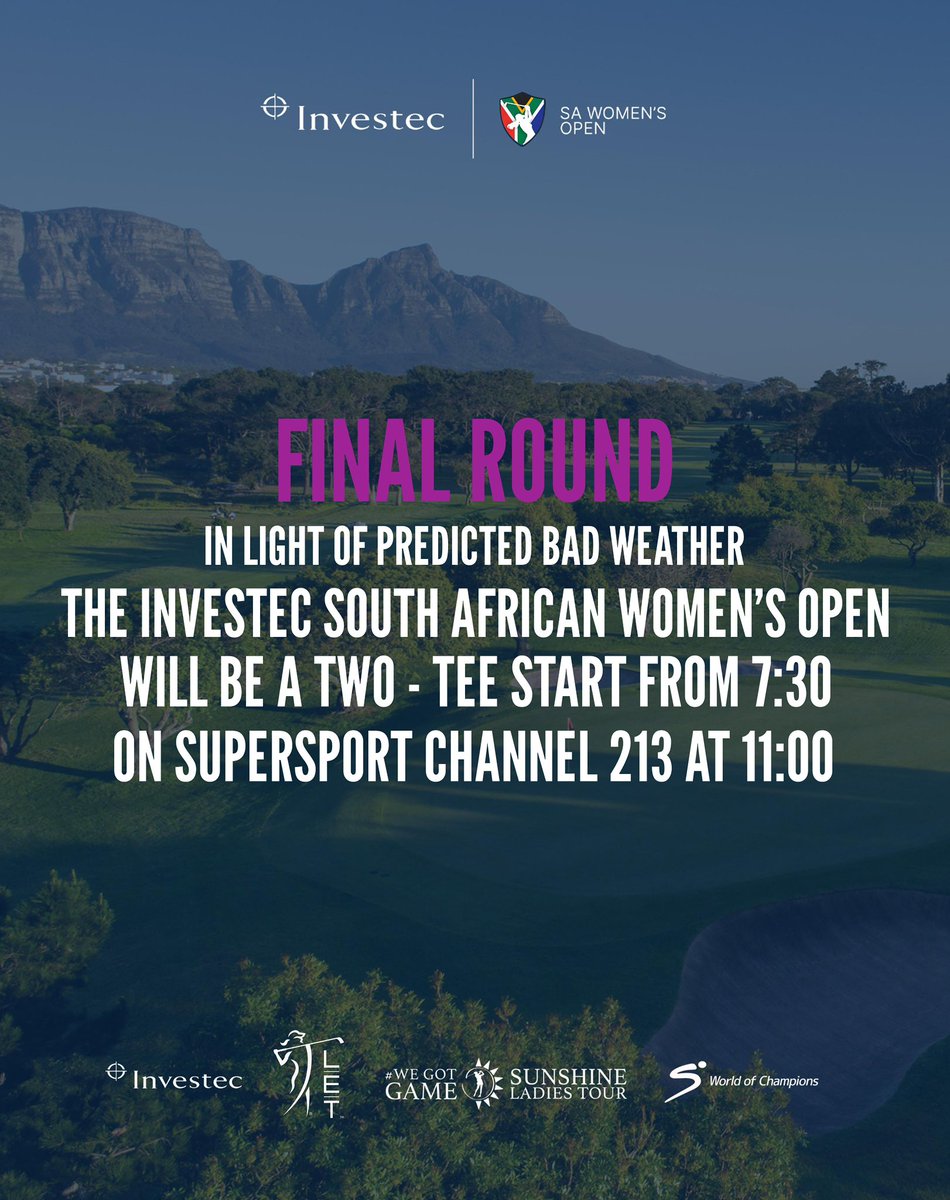 Investec SA Open tweet media